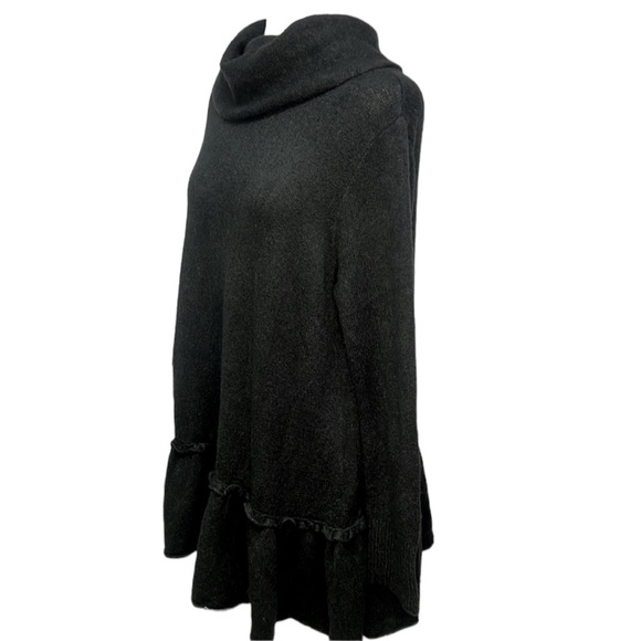 Umgee Cowl Neck Tunic Sweater Dress - Picture 3 of 6